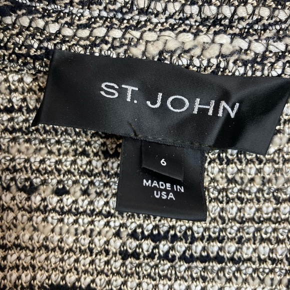 St. John Tweed Knit Jacket - Picture 5 of 16